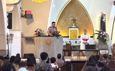 Perkuat Semangat Polisi Bersama Masyarakat, Polresta Malang Kota Gelar Minggu Kasih