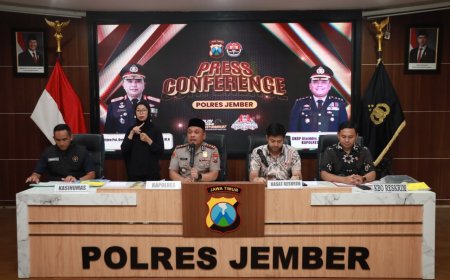 Kurang dari 24 Jam, Polres Jember Tangkap Dua Terduga Perampok Toko Emas